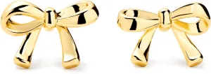 Ana Luisa Stud Earrings for Women Trendy - 14K Gold Plated and Silver Rhodium Plated Earring Studs - X Studs, Bow & Cubic Zirconia Styles - Hypoallergenic Water-Resistant Tarnish-Free Dainty Earrings