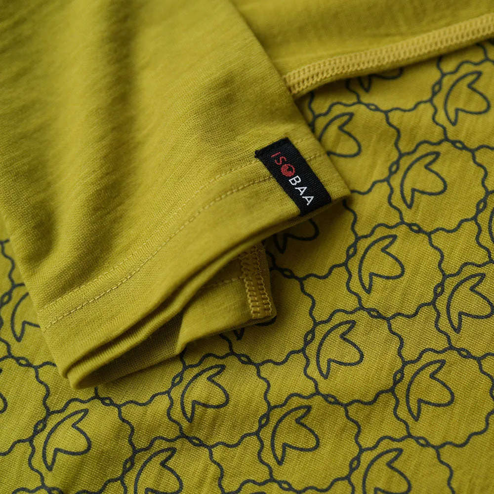 Mens Merino 150 Odd One Out Tee (Lime/Smoke)