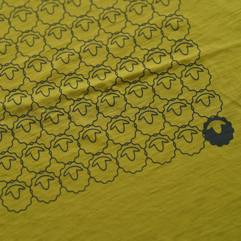 Mens Merino 150 Odd One Out Tee (Lime/Smoke)