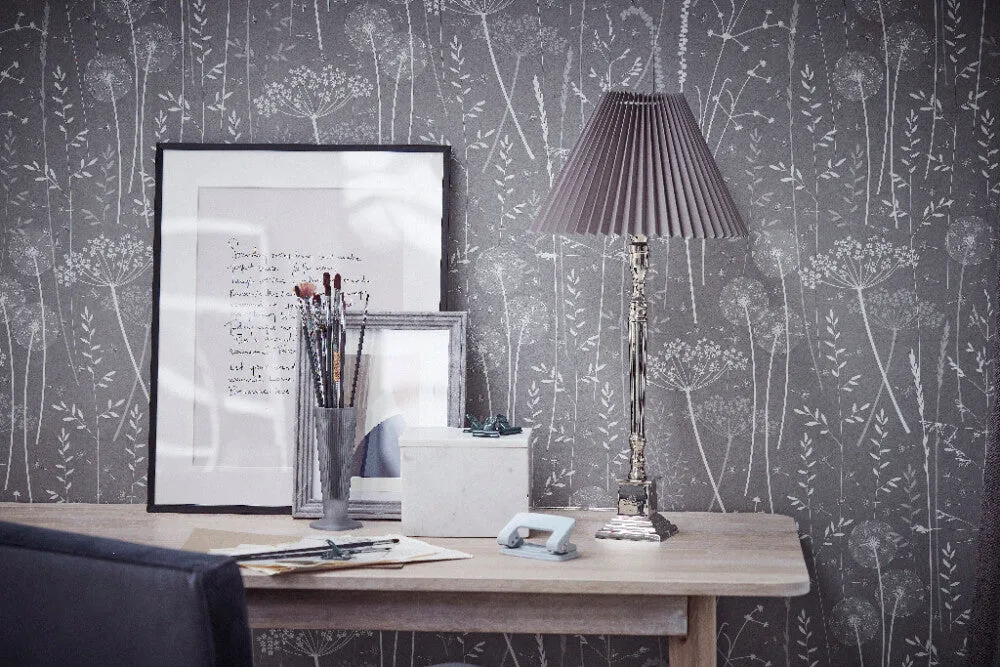 Pleatia lampshade Ø30 cm. grey