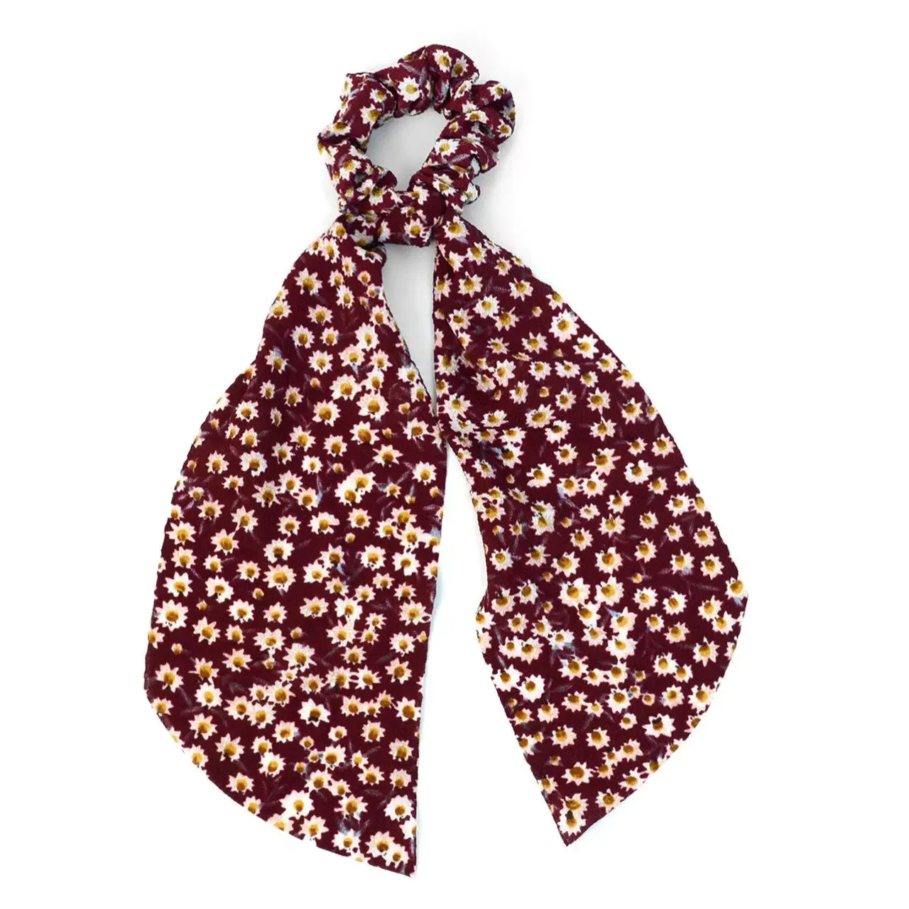 Scrunchie Ribbon Hair Tie - 2 Styles