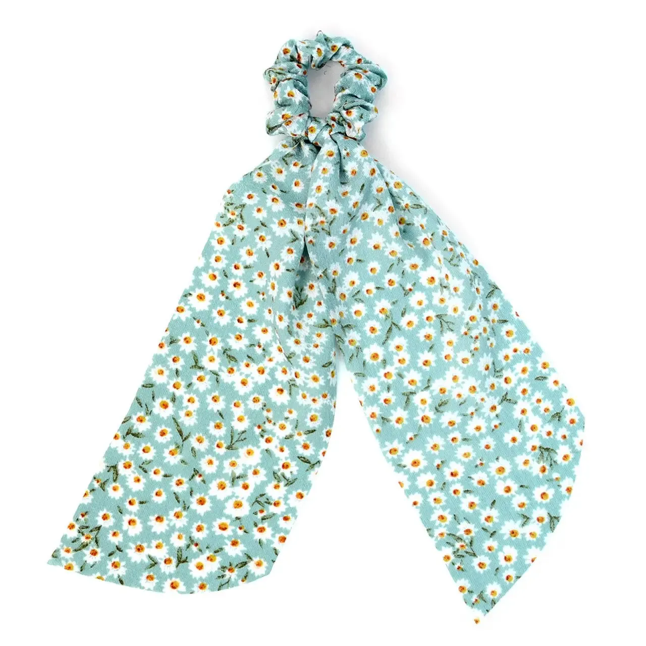 Scrunchie Ribbon Hair Tie - 2 Styles