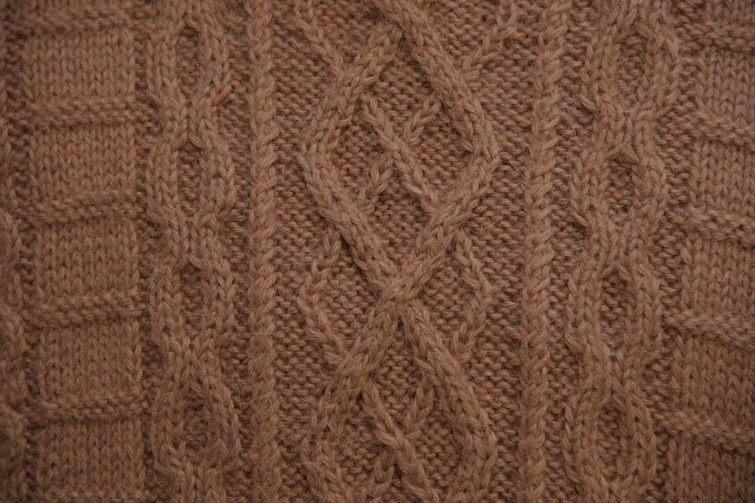 Superfine Alpaca Wool Hand Knitted Poncho Cape Wrap One Size Colors Available